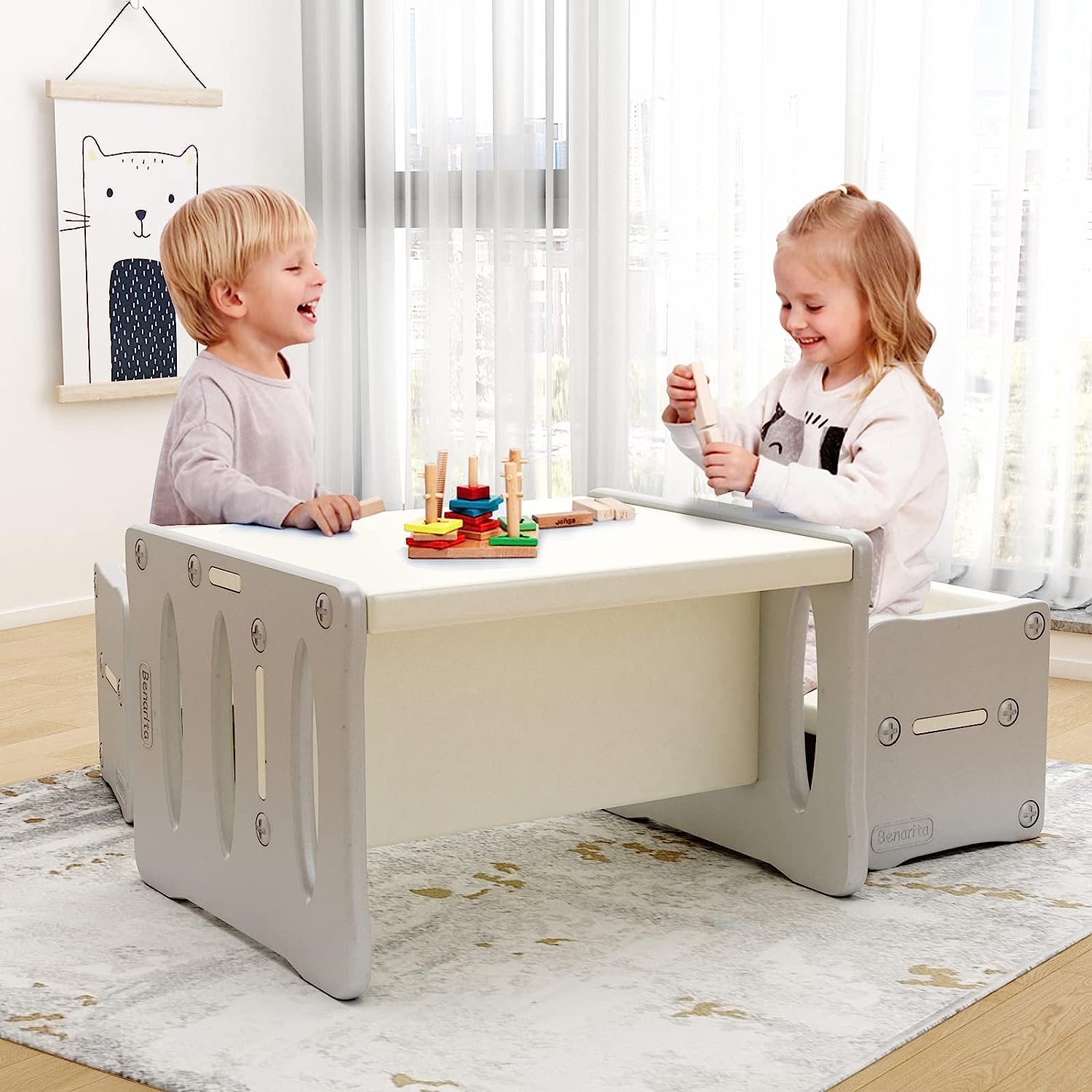 Children s Table and Chair Set Benarita